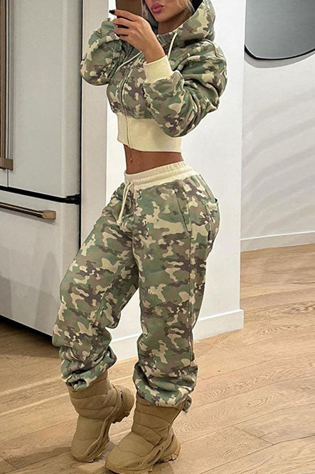 Hooded Bomber & Cargo Pants Sets