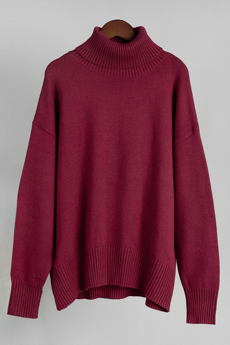 Turtleneck Long Sleeve Sweater