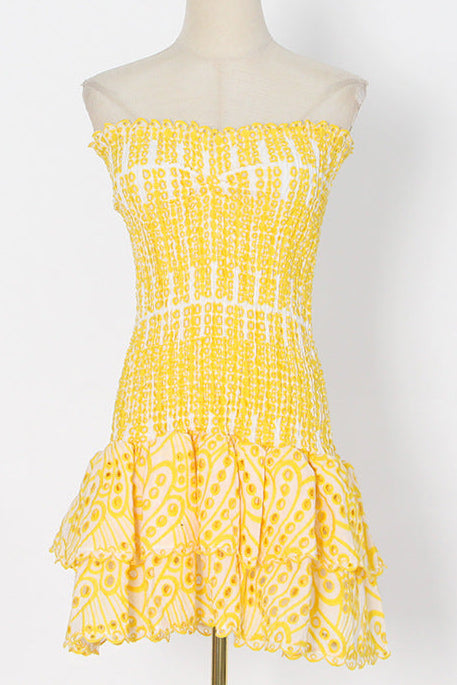Strapless Mini Dress