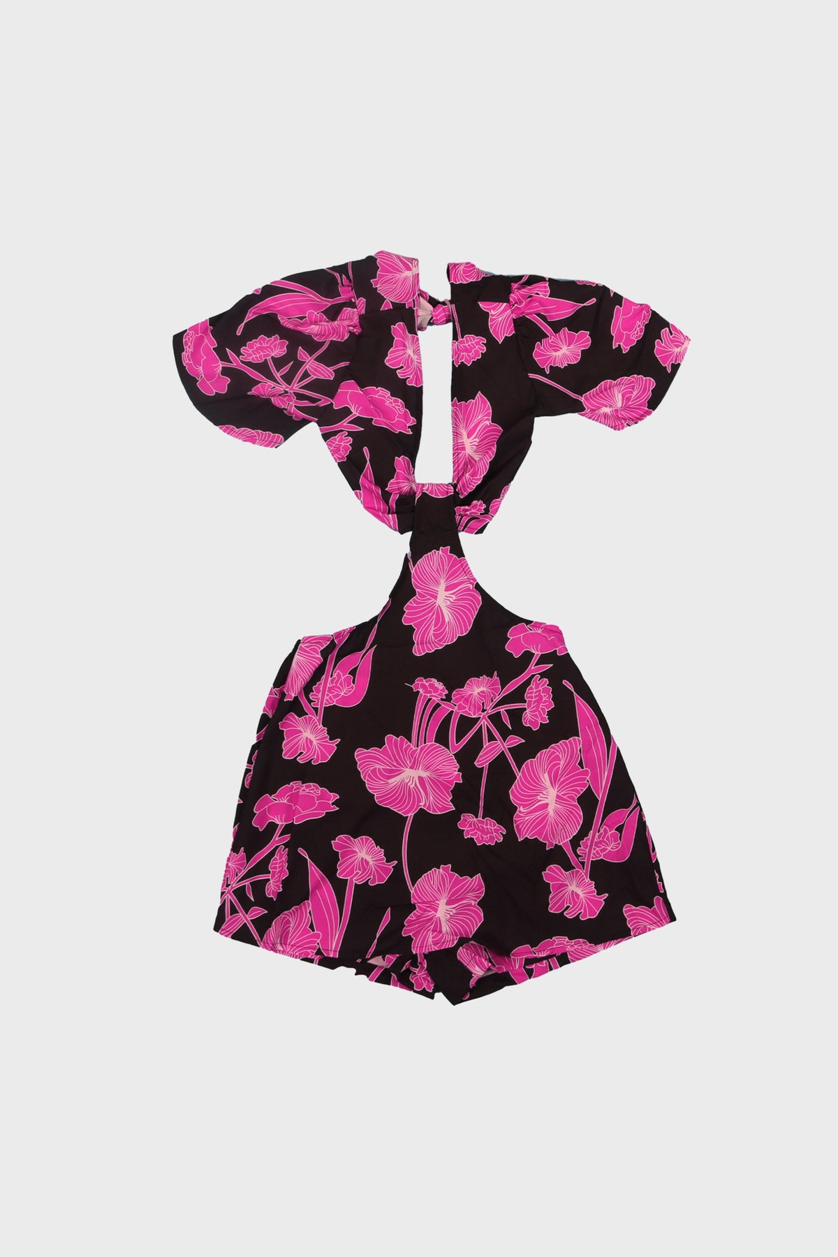 Printed Romper Dress