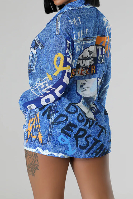 Printed Graffiti Set