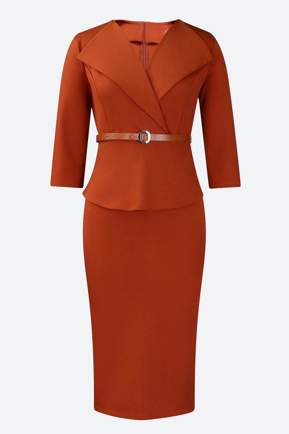 Elegant Hip Pencil Dress