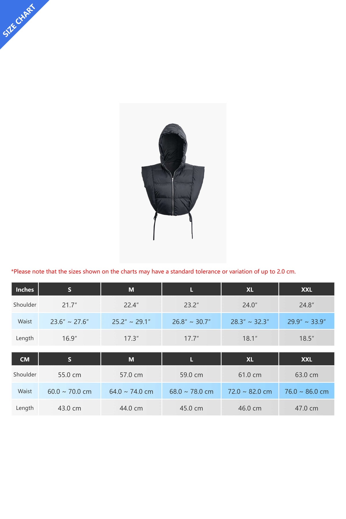 Self Tie Puffer Vest