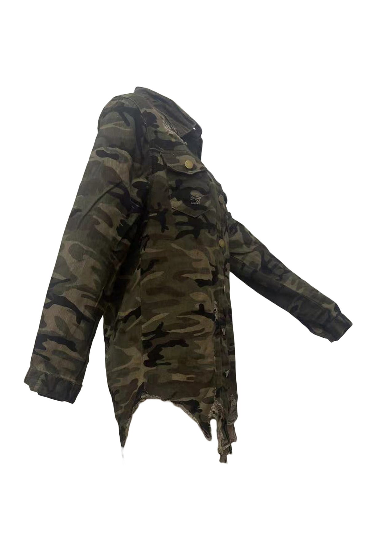 Camo Print Jacket