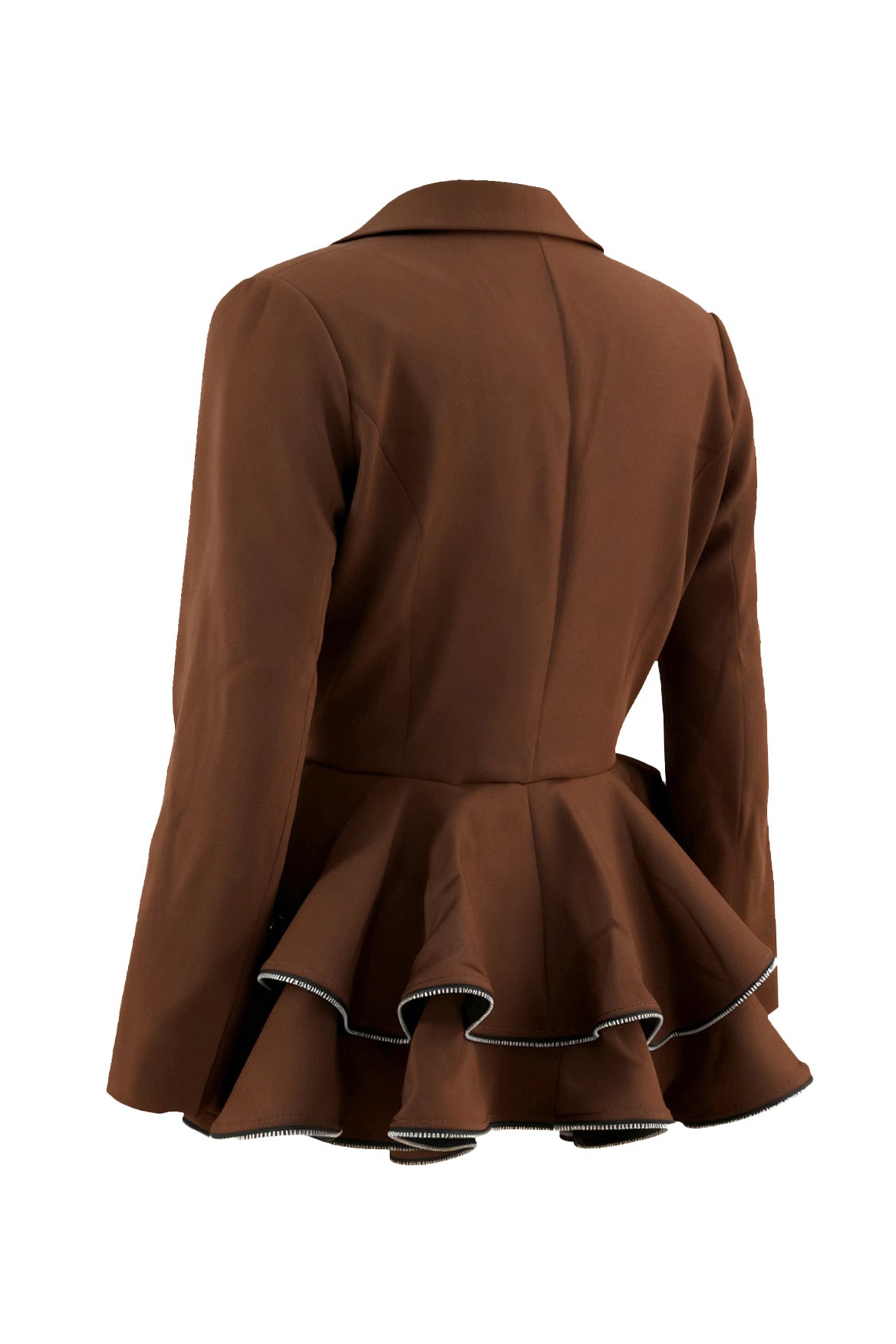 Double-Breasted Blazer Coat