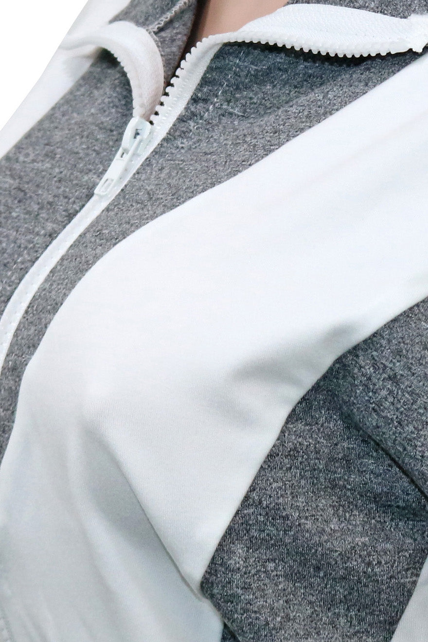 Sporty Color Block 2-Piece Tracksuit