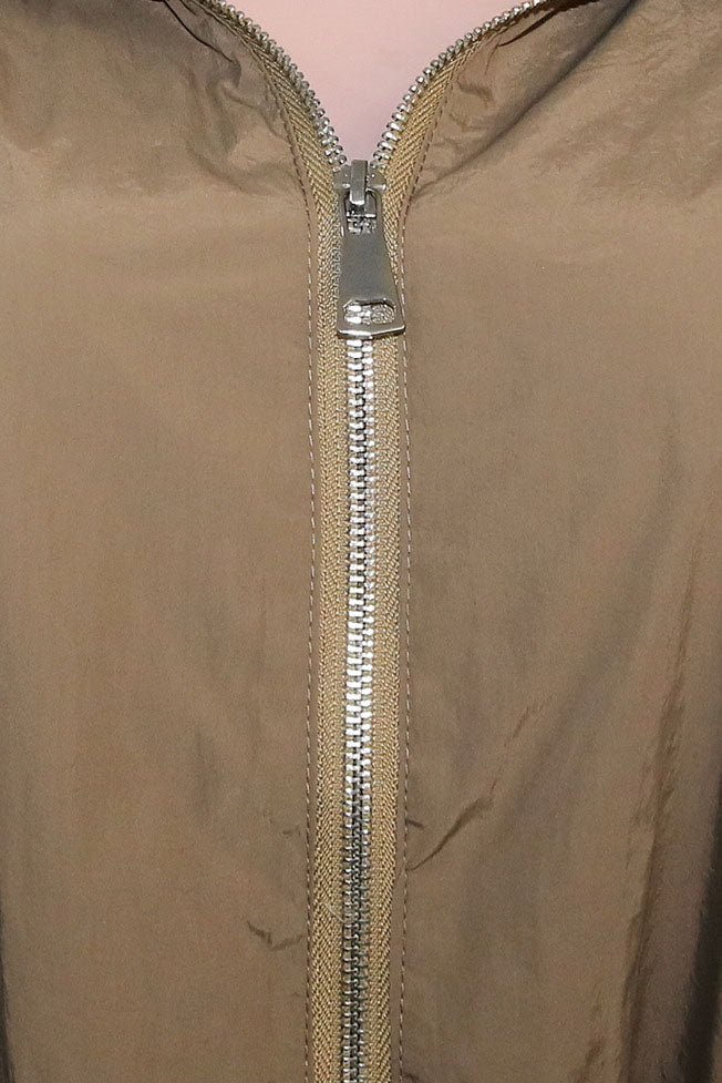 Oversized Zip-Up Bubble Jacket