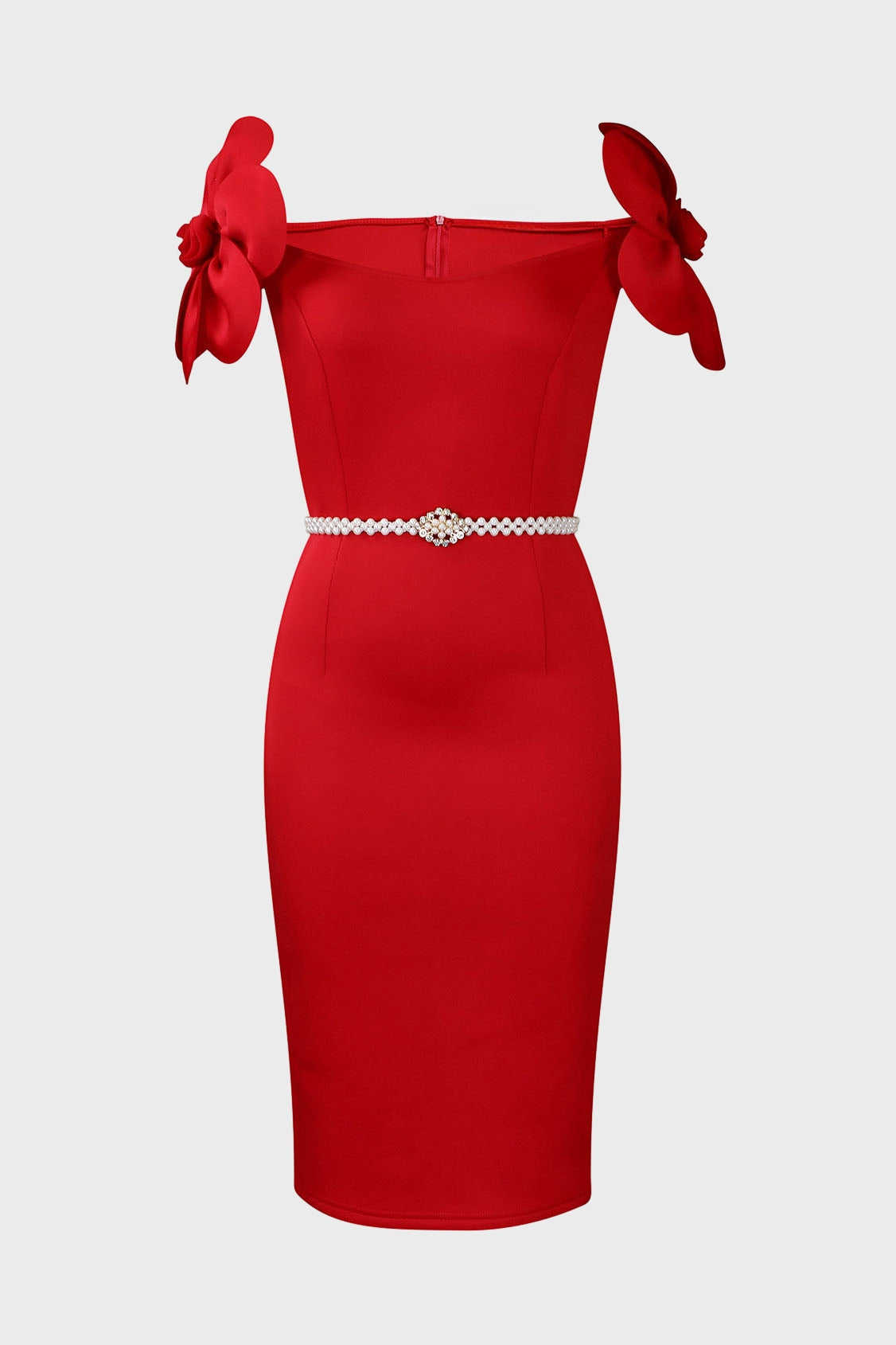 Flower Slim Hip Dress
