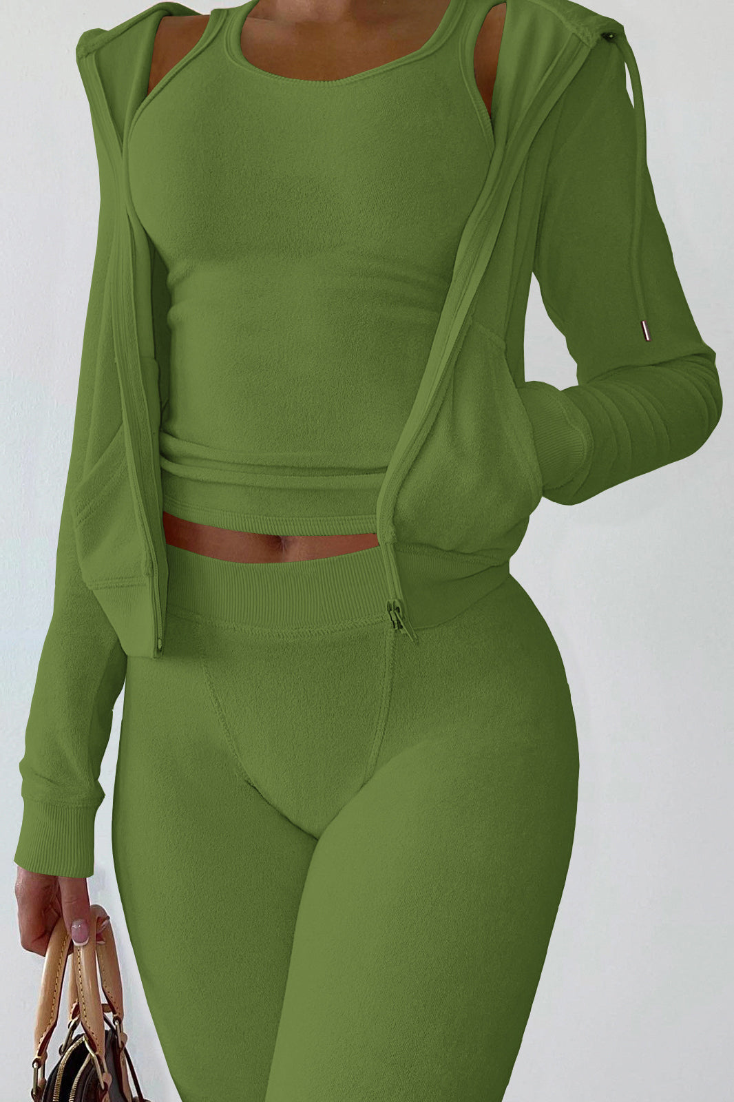 Cozy Hoodie Long Pant Set