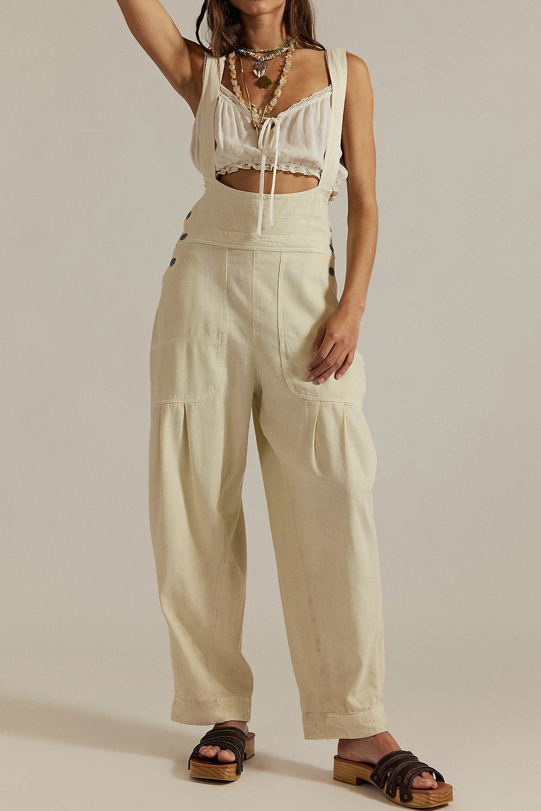 Loose Casual Denim Overalls