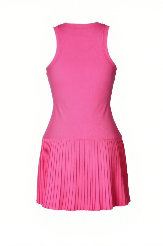 Sleeveless Bodycon Striped Mini Dress