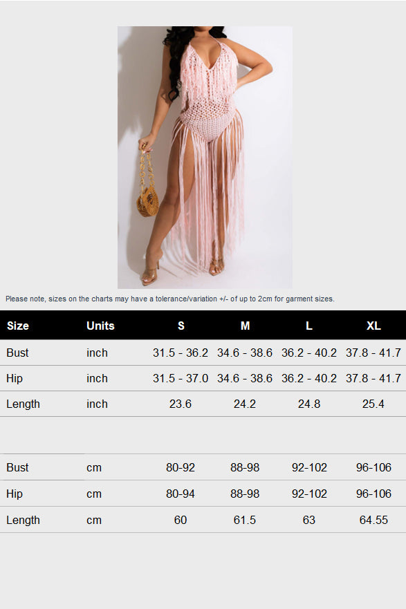 Crochet One Piece Swimsuit