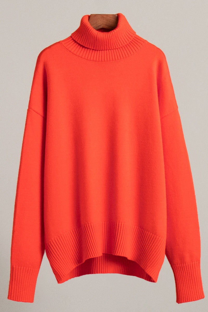 Turtleneck Long Sleeve Sweater