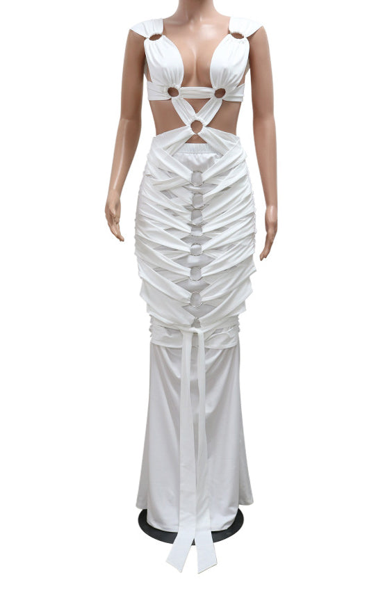 Cut-Out Maxi Dress