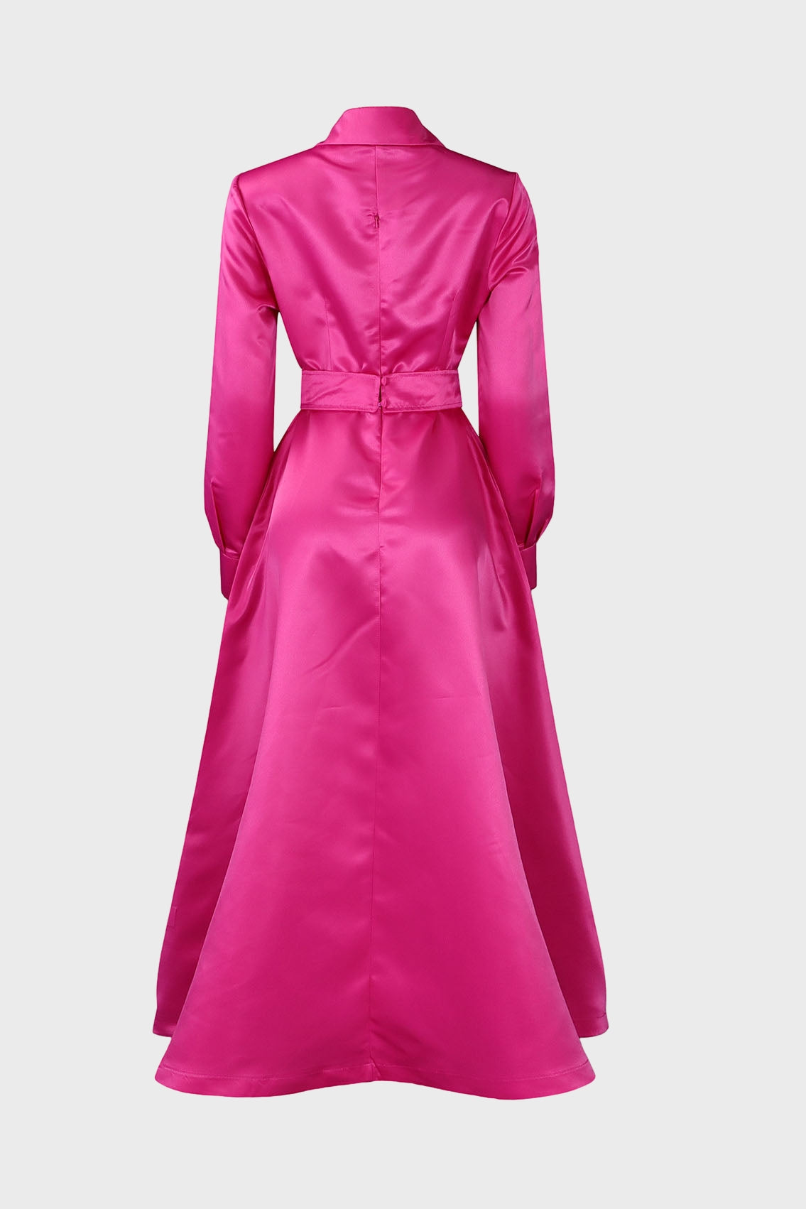 Solid Shirt Dress
