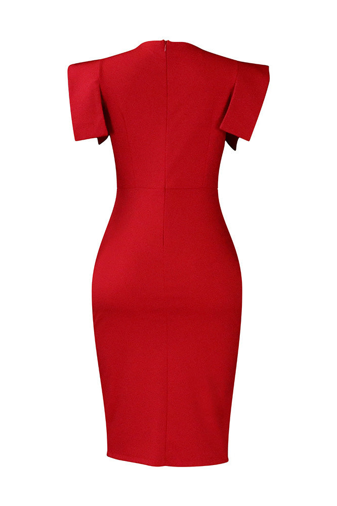Sleeveless Bodycon Midi Dress