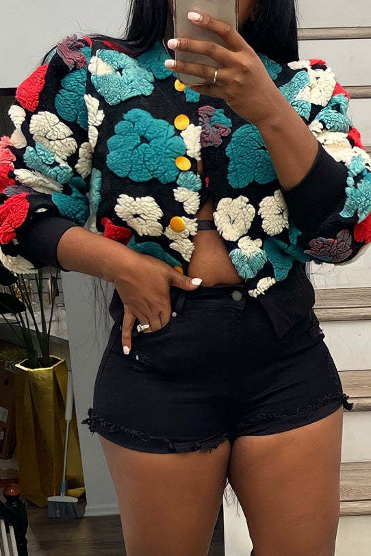 Flower Bomber Jacket