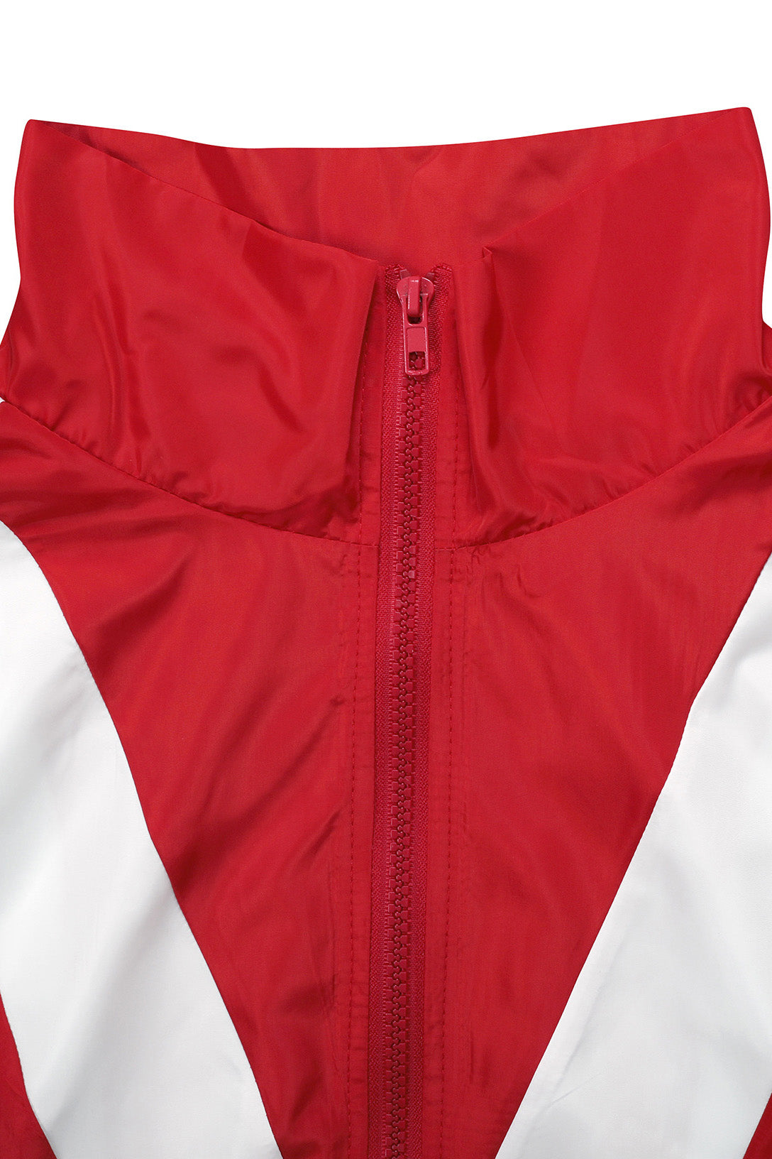 Color-Block Windbreaker & Wide-Leg Set