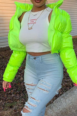 Puffer Cropped Jacket