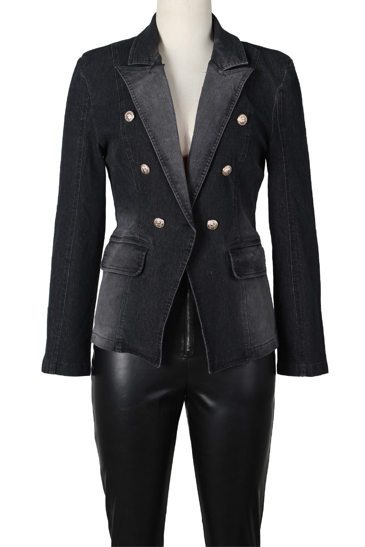 Denim Blazer Jacket