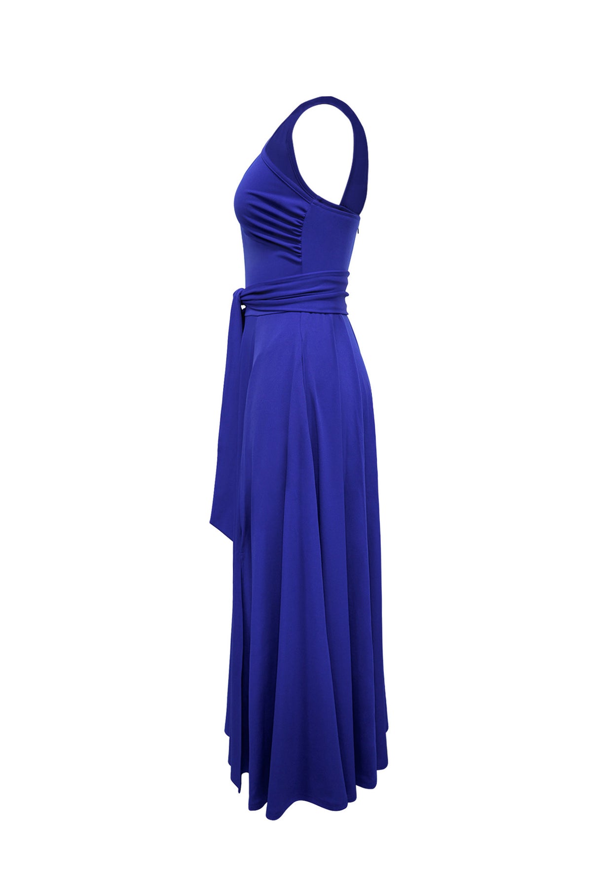 Elegant One-Shoulder A-Line Midi Dress