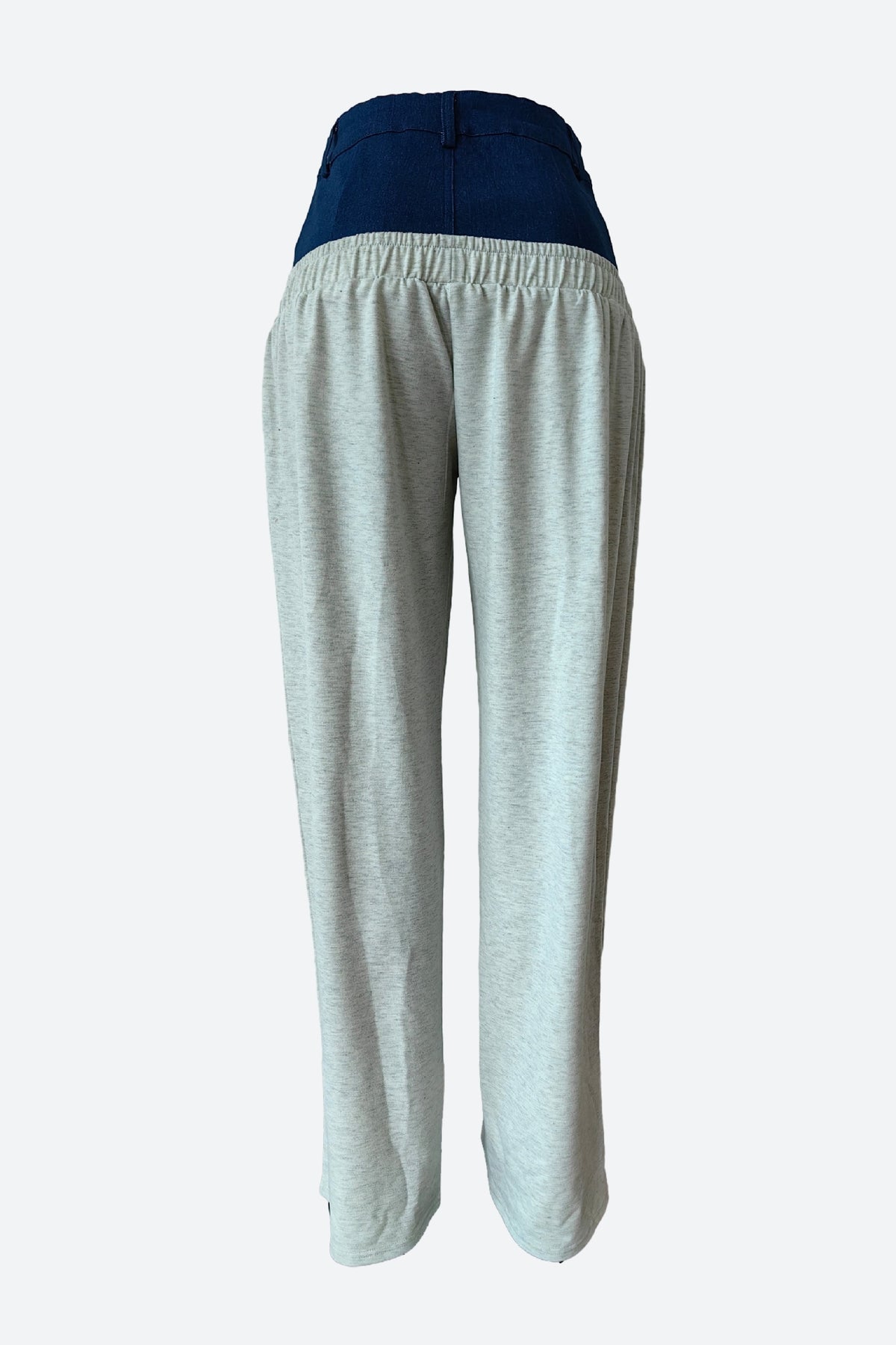 Loose Denim Stitching Haron Pants