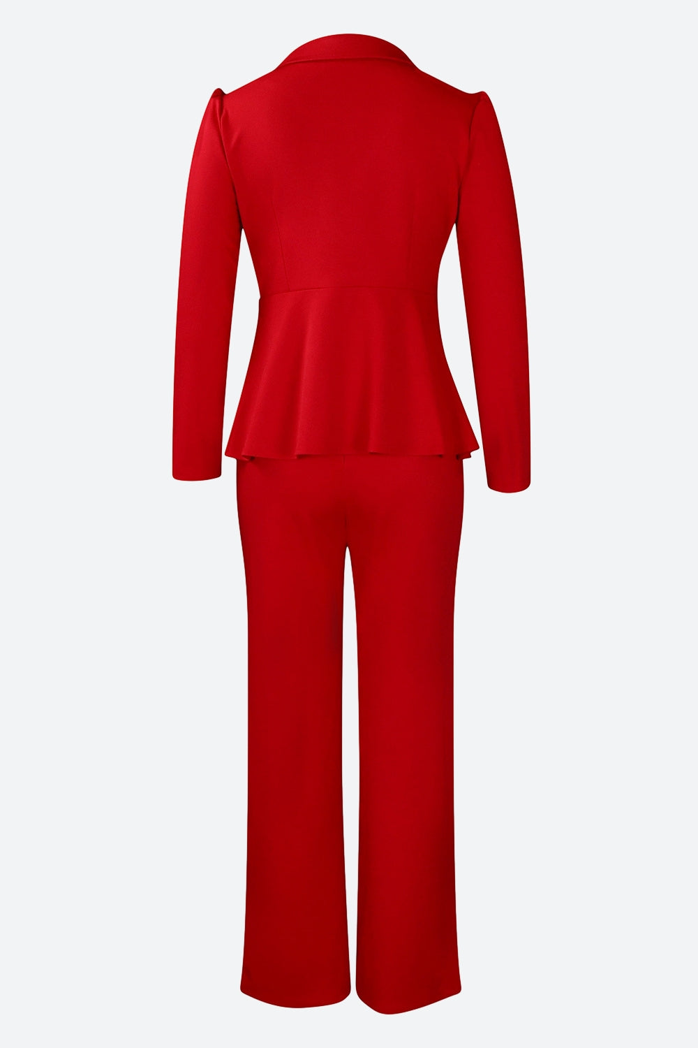 Lapel Blazer & Pants Set