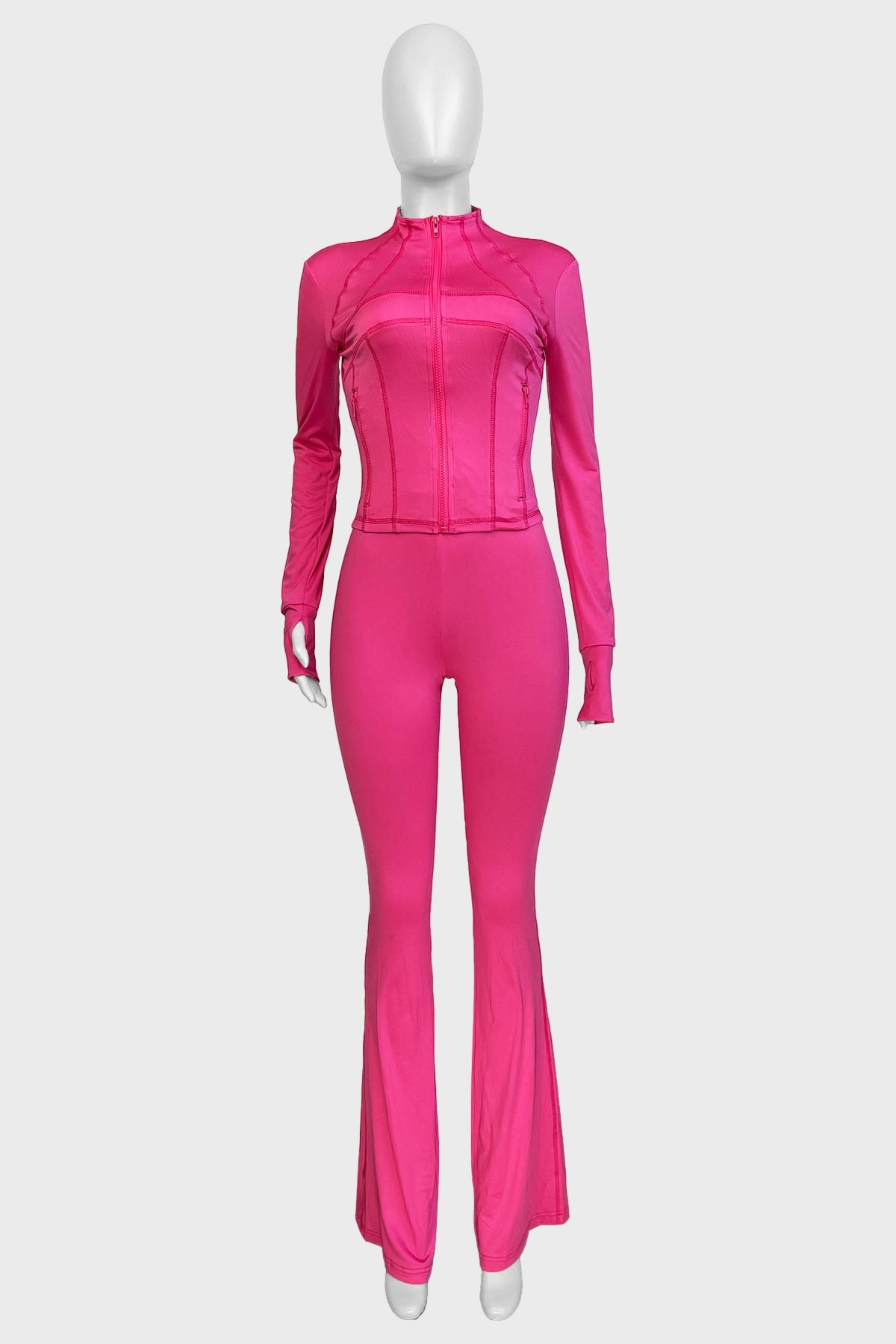 Shape Jacket & Flare Pants Activewear Set