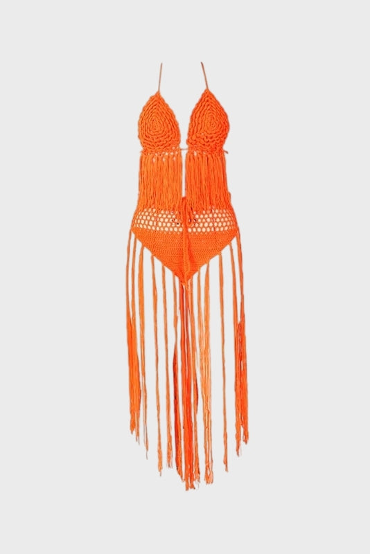 Crochet Fringe Set