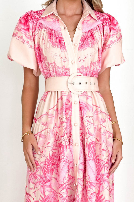 Tiered Ruffle Maxi Dress