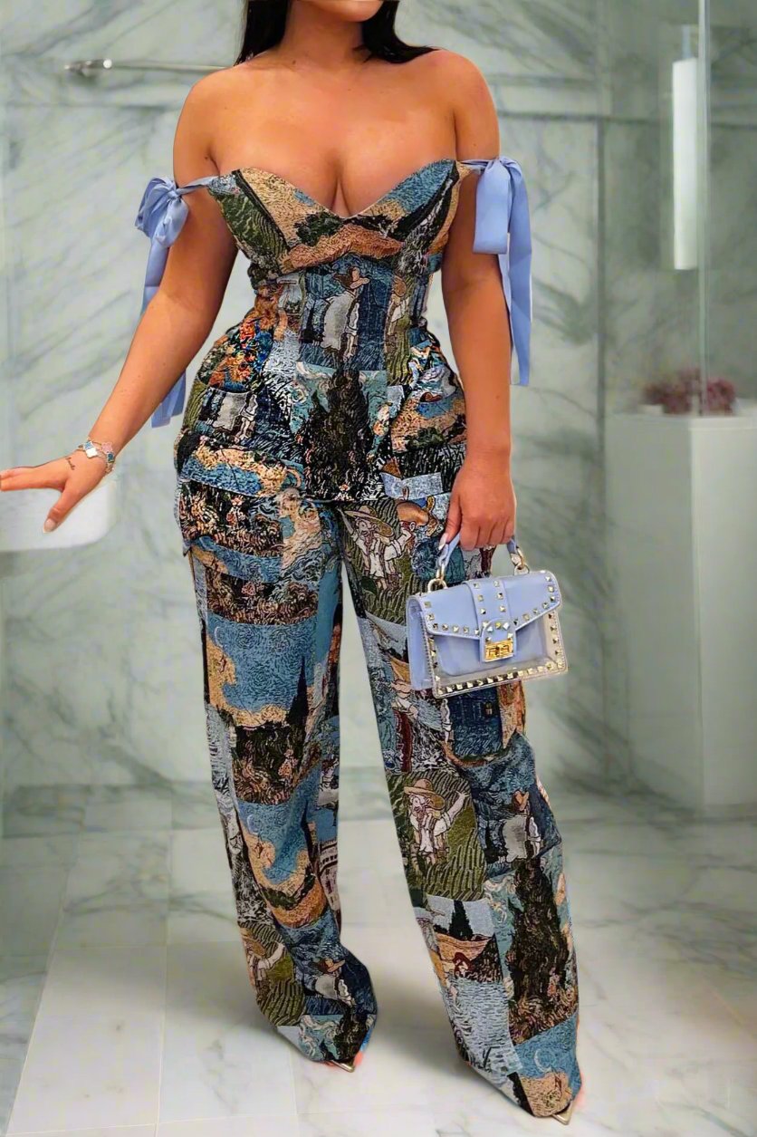 Drawstring Pant Sets