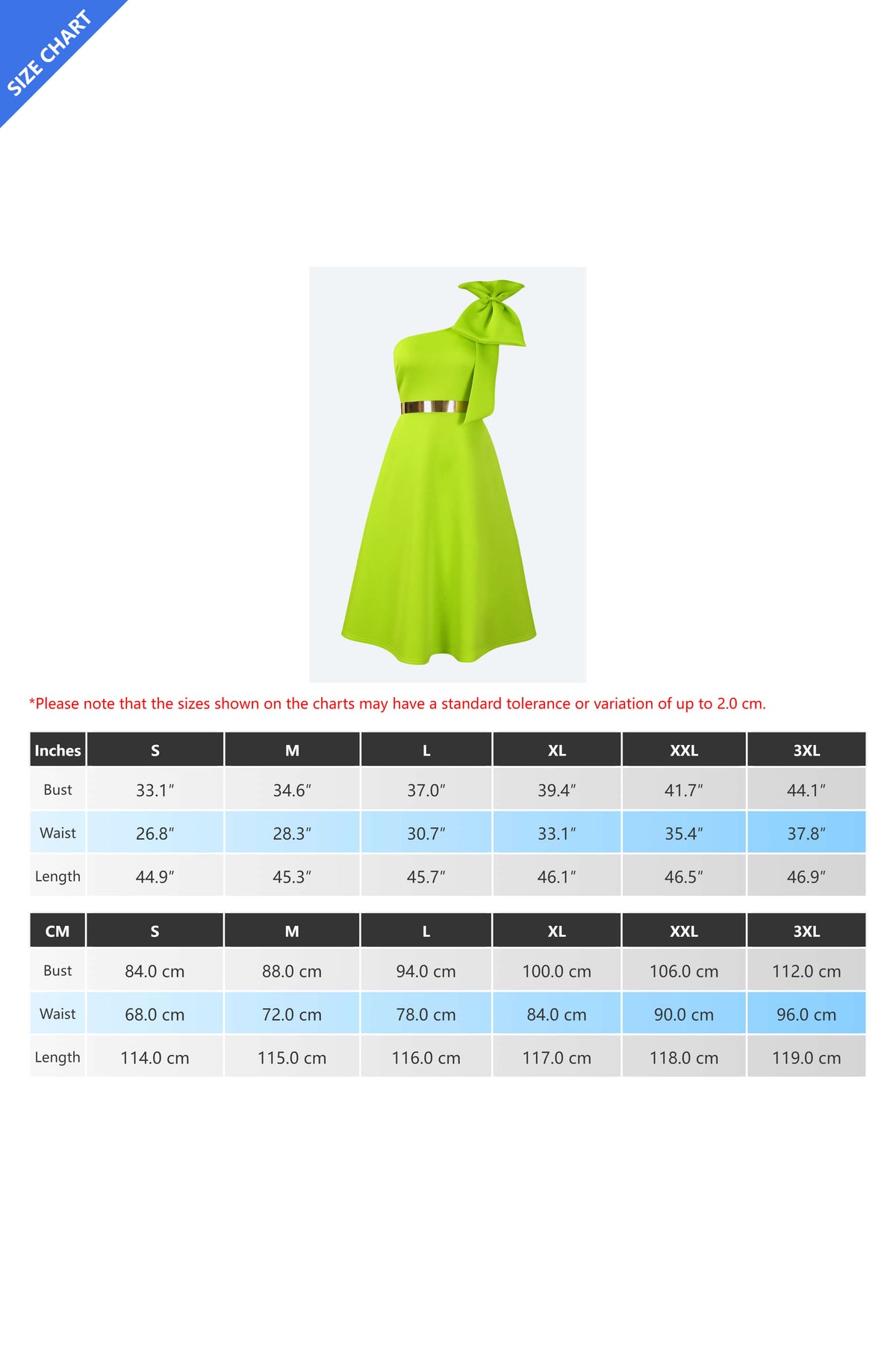 Single Shoulder Bow Detail Flare Midi Dress
