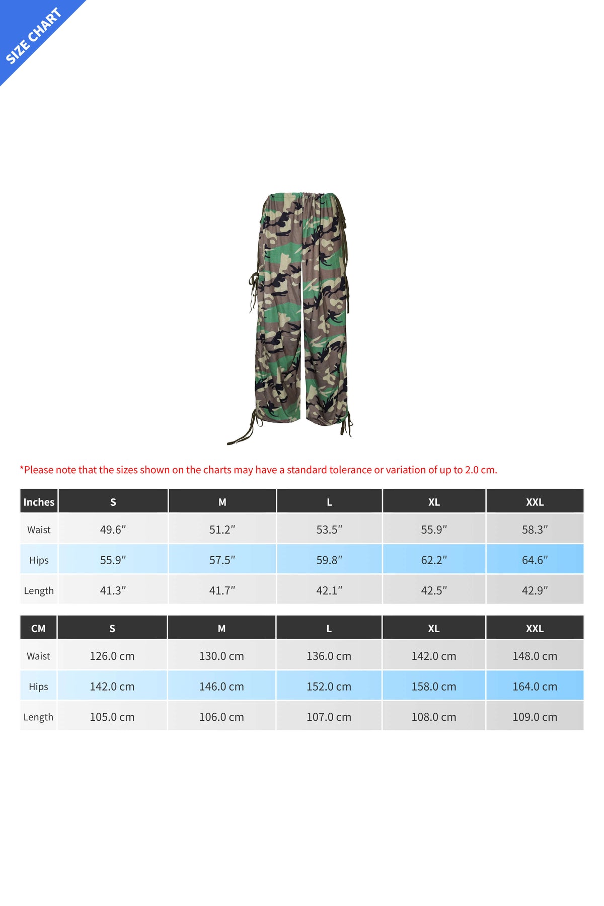 Oversized Drawstring Parachute Pants
