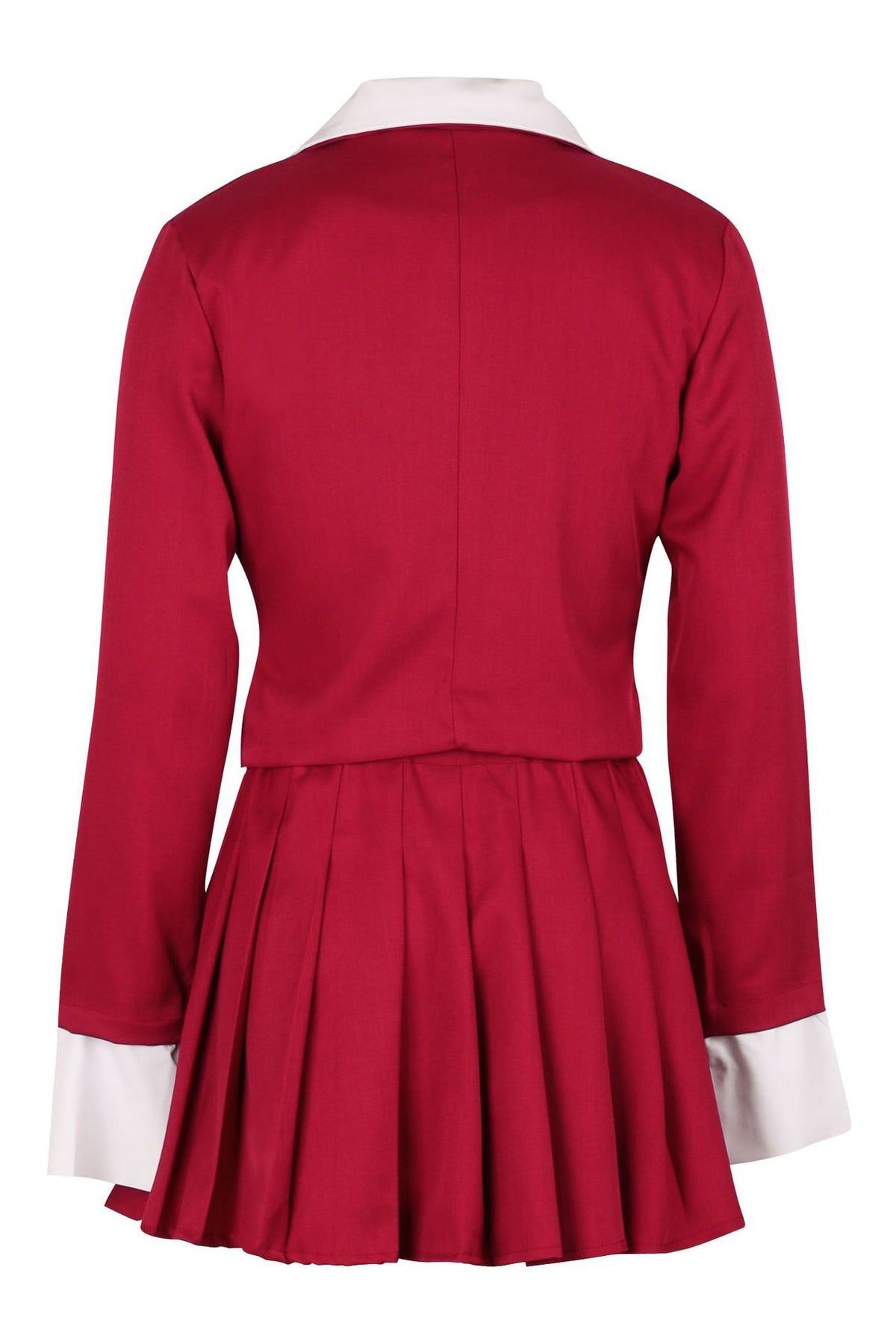 Preppy Chic Blazer & Skirt Set