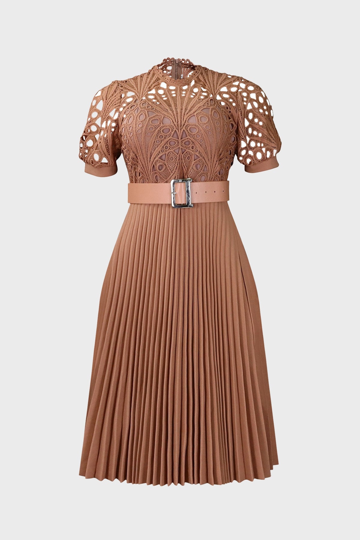 A-Line Pleated Dress