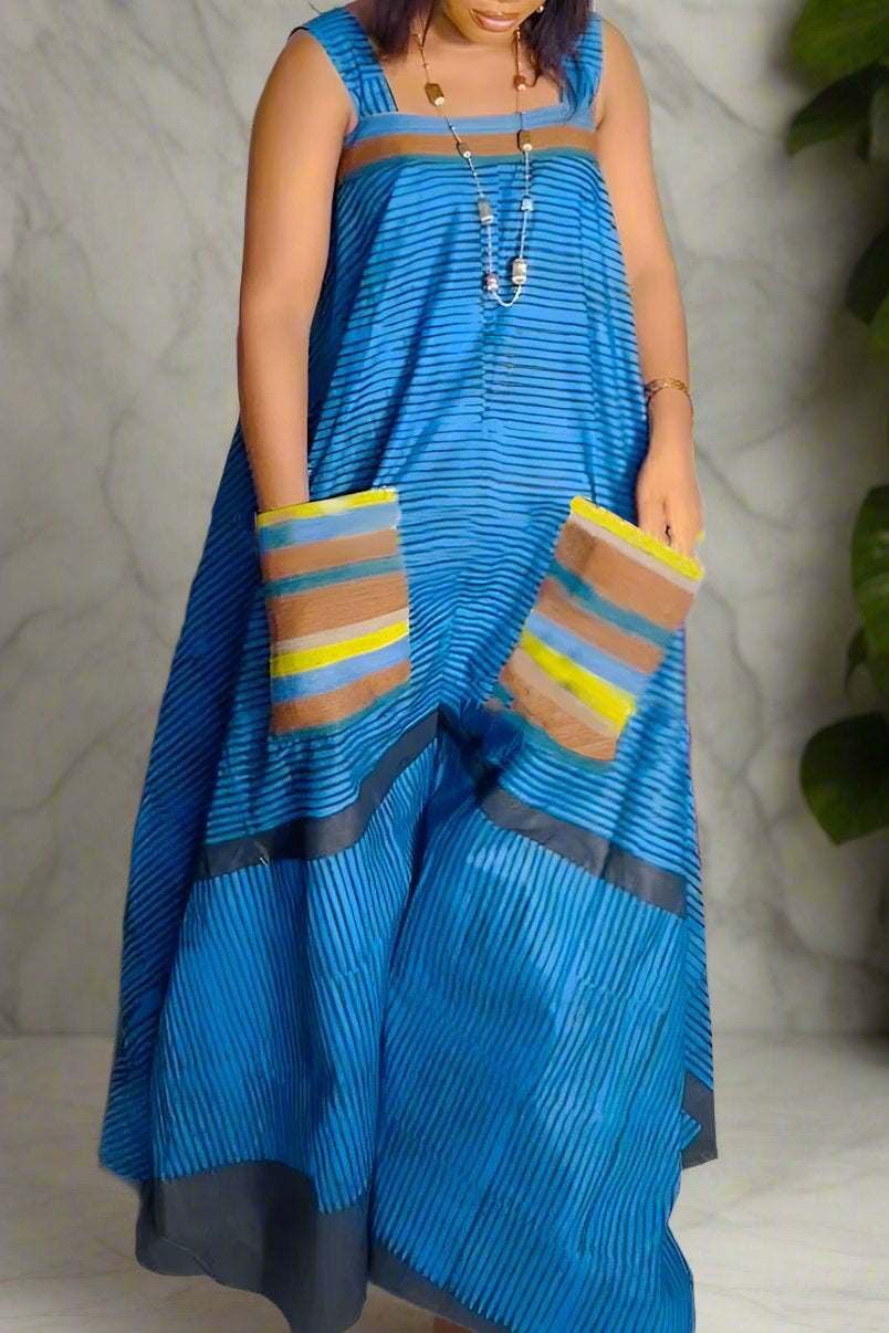 Printed Wide-Leg Jumpsuit