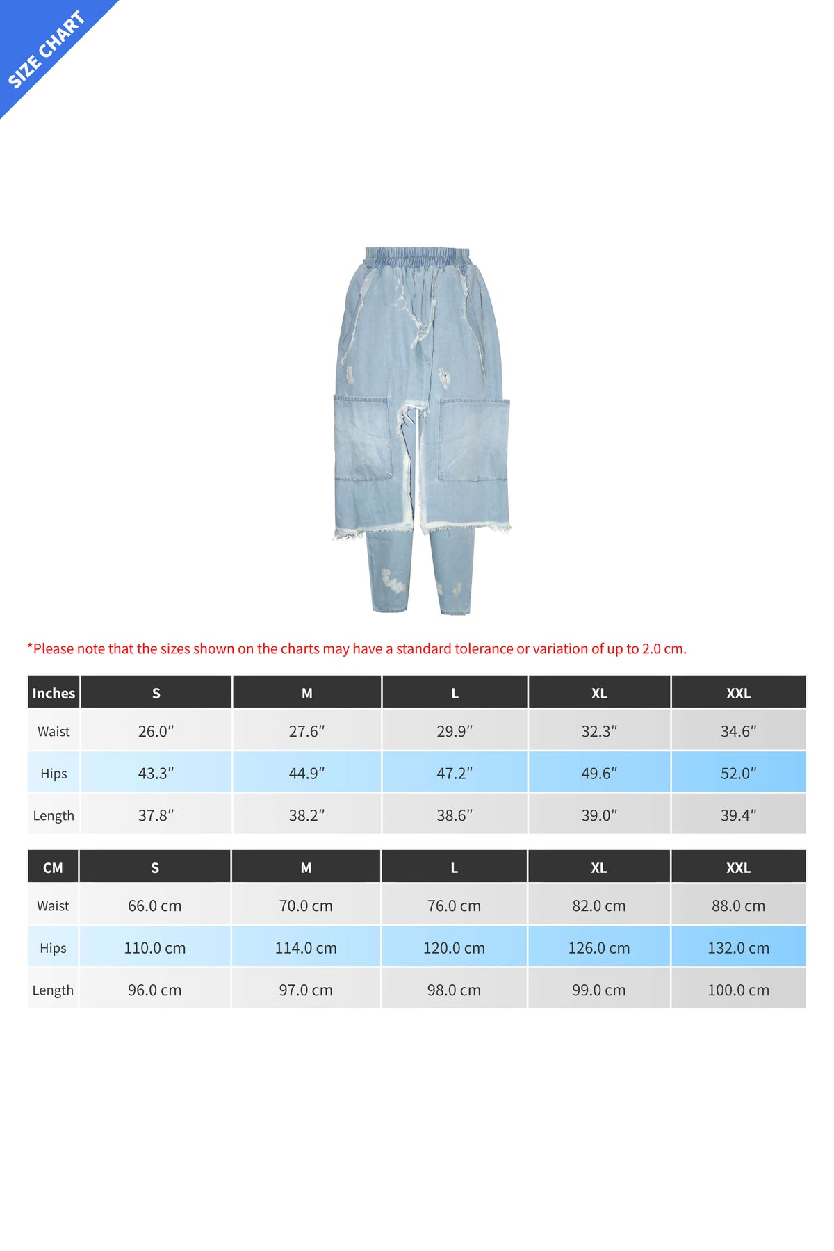 Vintage Ripped Harem Fit Denim Pants