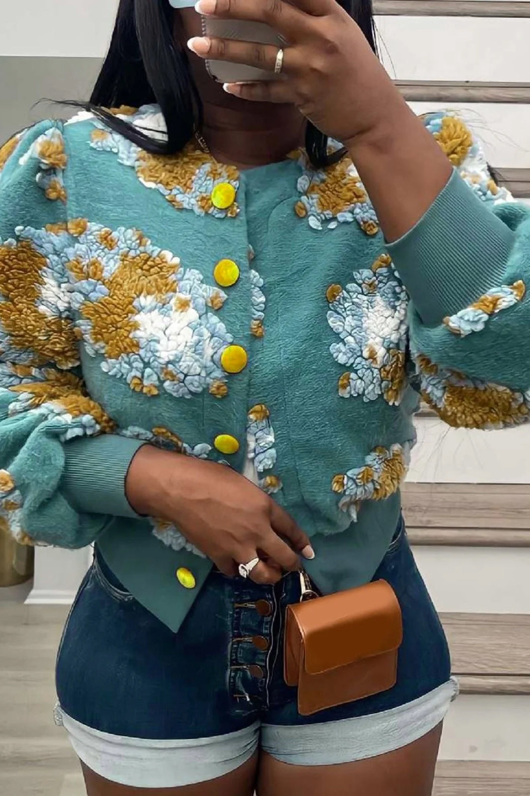 Flower Bomber Jacket