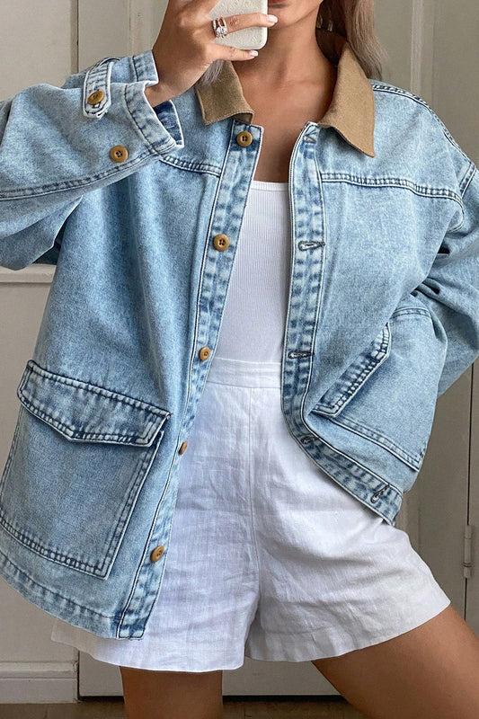 Light Wash Denim Jacket