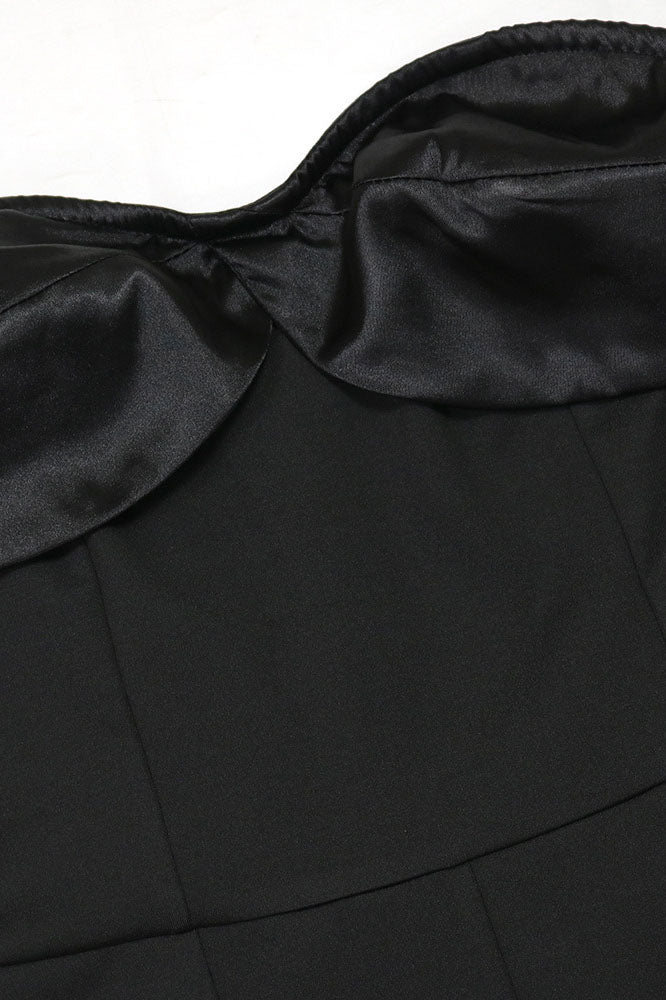 Ruffle Strapless Jumpsuit