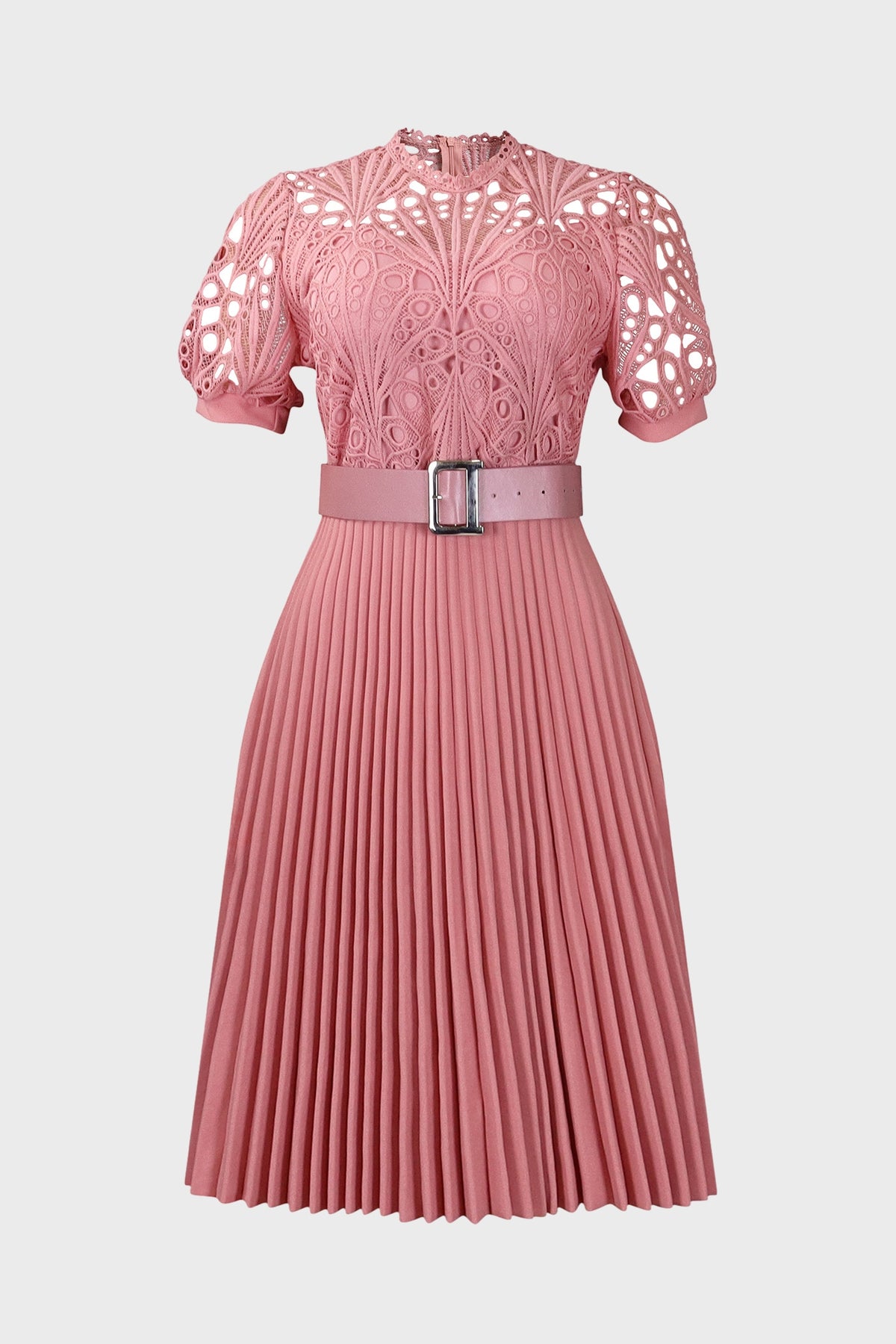 A-Line Pleated Dress