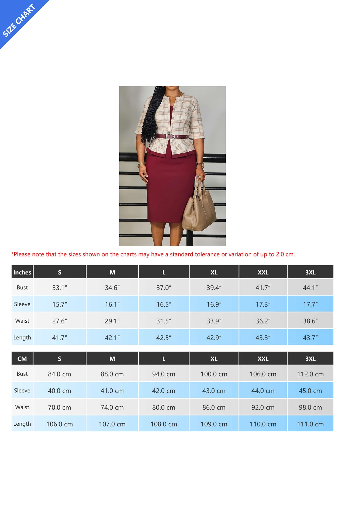 Patchwork Pencil Skirt Office Lady Dress