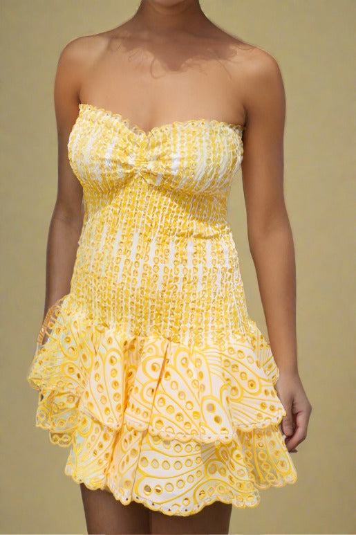 Strapless Mini Dress