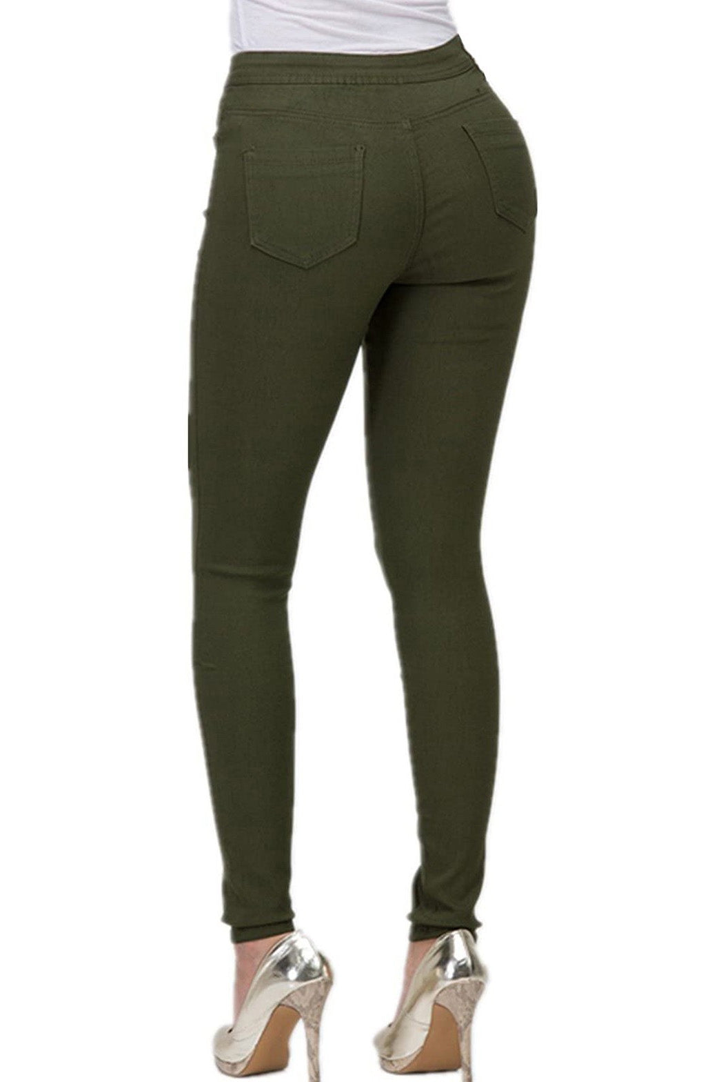 Classic High Waist Skinny Jeans