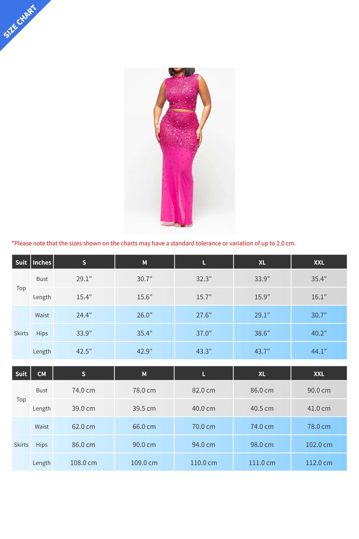 Sheer Rhinestone Mesh Maxi Skirt Set