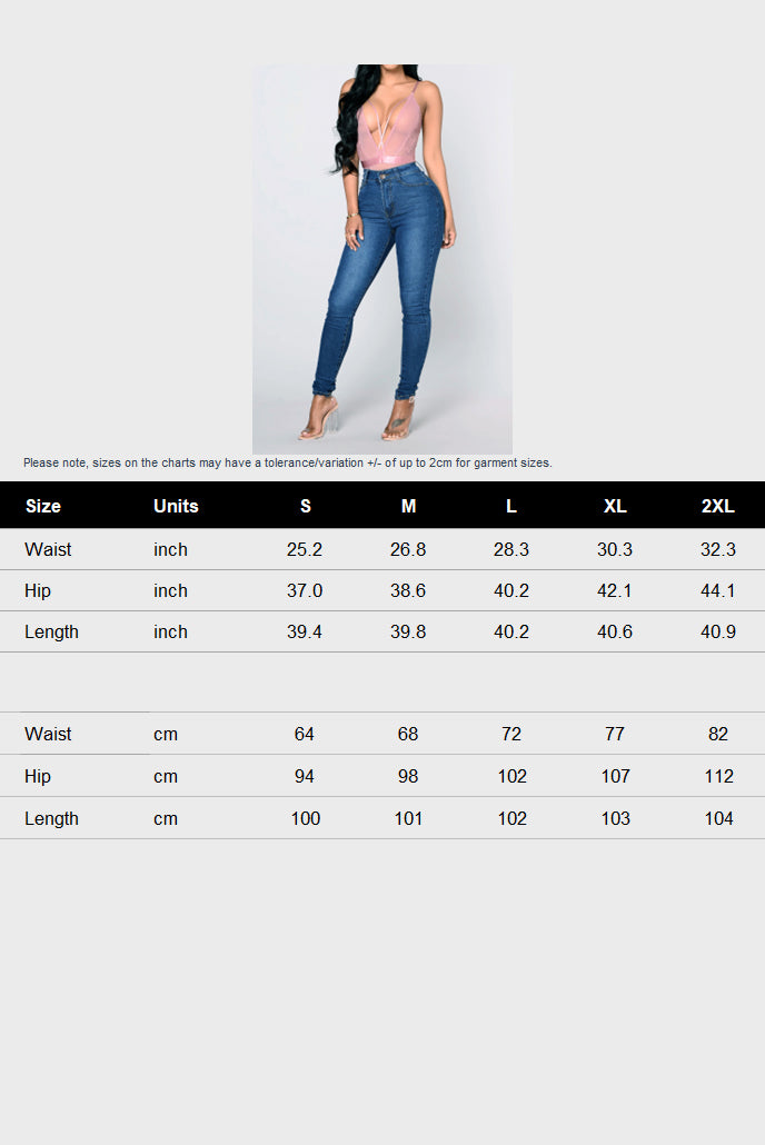 High Waist Skinny Jeans