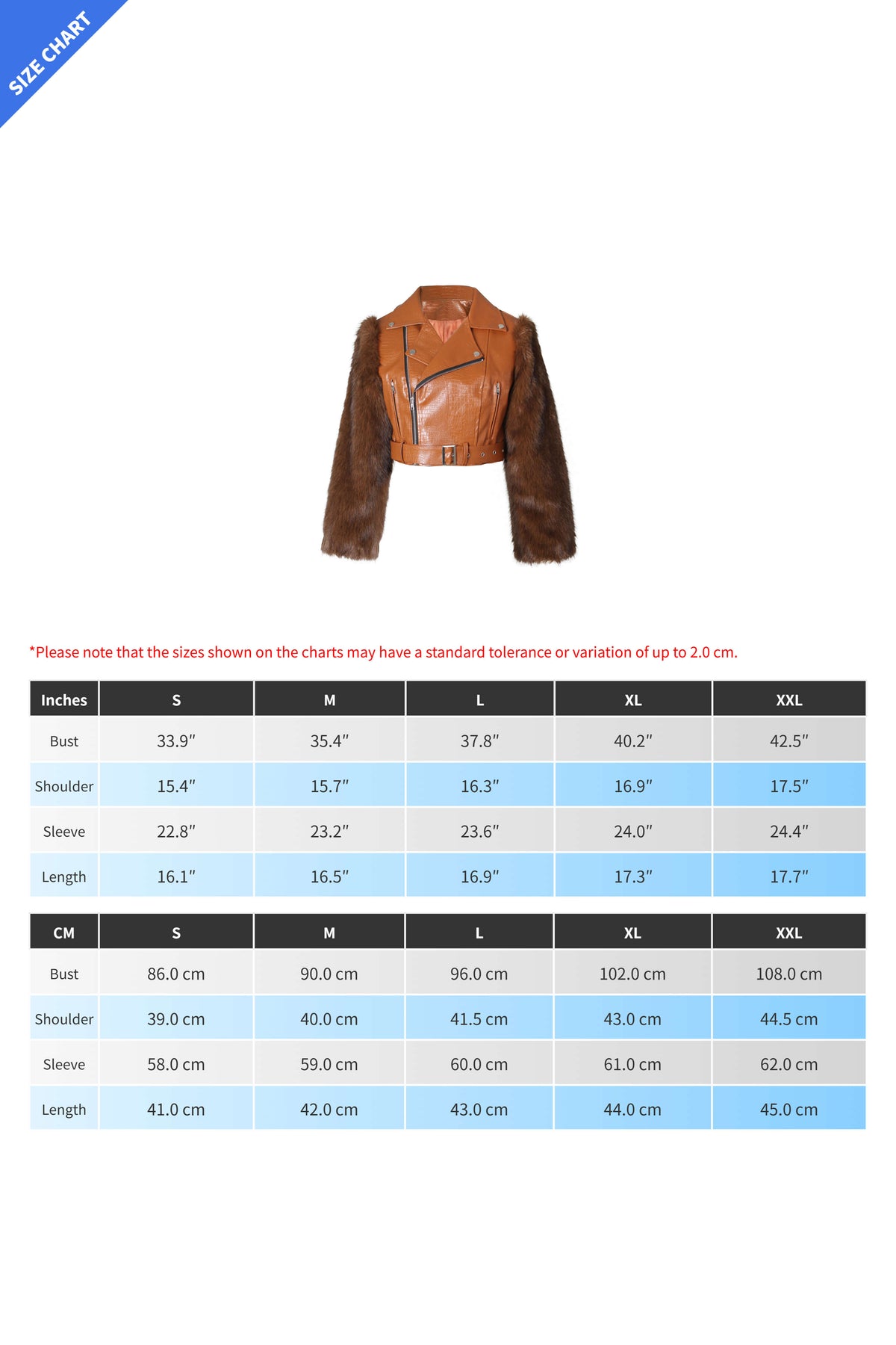 Faux Fur Trim Faux Leather Jacket