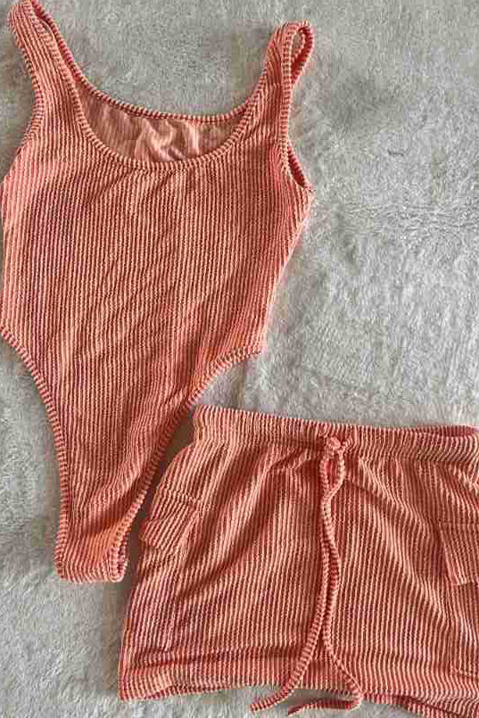 Bodysuit Skirt Set