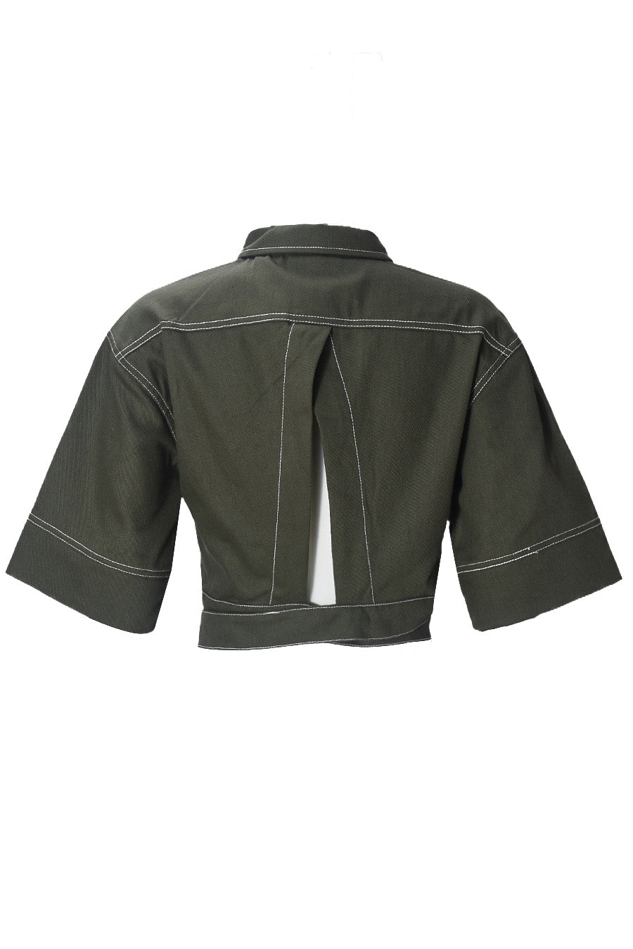 Midriff Crop Top Jacket