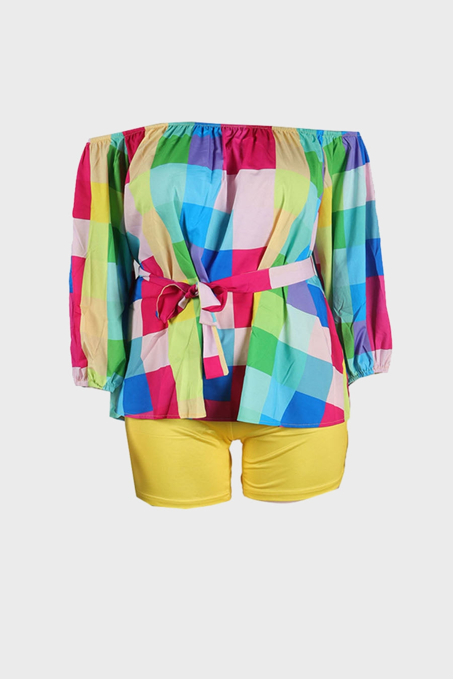 Off The Shoulder Tops and Shorts Sets